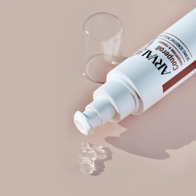 Arval Couperoll Dermo Sensitive Micellar Gel micelarni čistilni gel za občutljivo kožo nagnjeno k rdečici 150 ml
