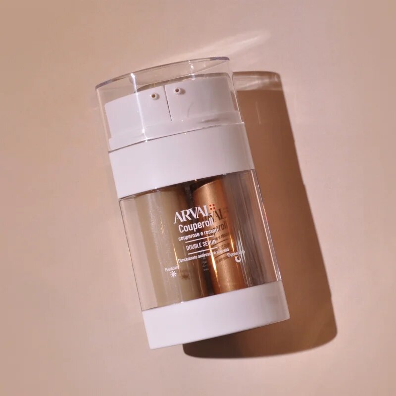 Arval Couperoll Double Serum dvofazni serum za dan in noč 2x15 ml