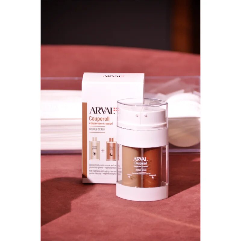 Arval Couperoll Double Serum dvofazni serum za dan in noč 2x15 ml