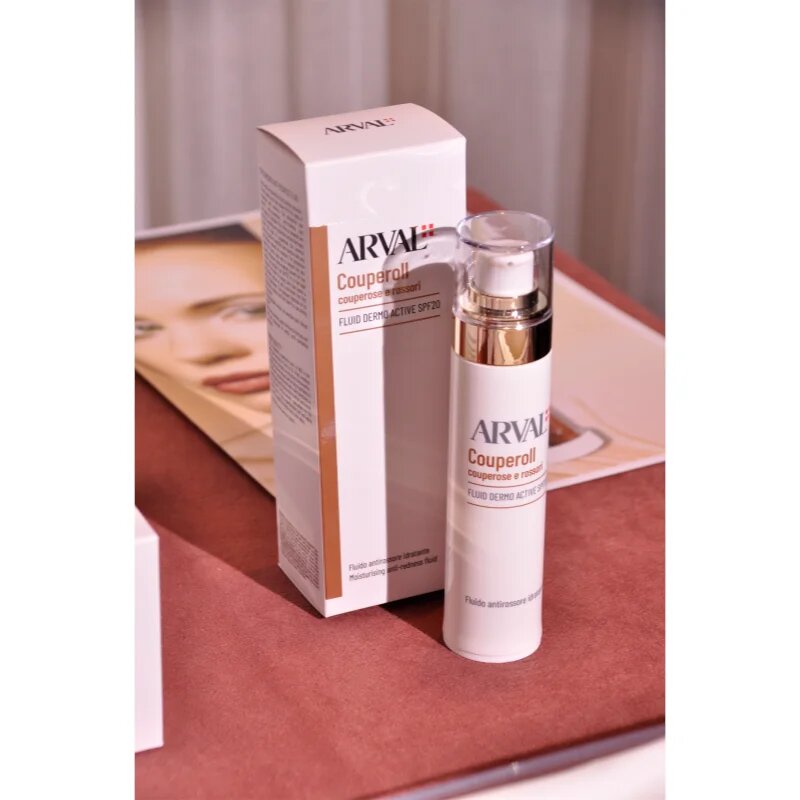 Arval Couperoll Fluid Dermo Active SPF 20 dnevna pomirjujoča emulzija 50 ml