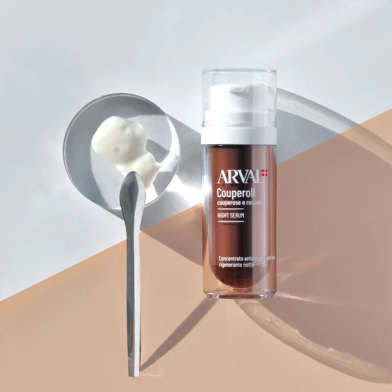 Arval Couperoll Night Serum nočni serum proti rdečici na obrazu 30 ml