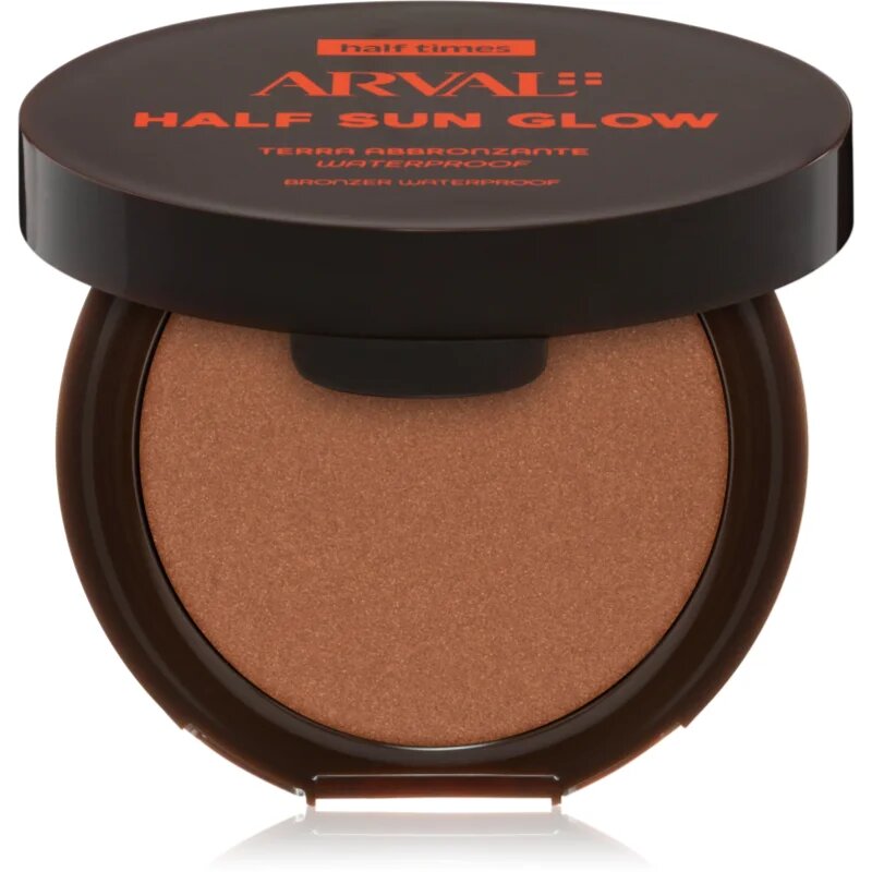 Arval Half Times Half Sun Glow Waterproof Bronzer vodoodporni bronz puder 8 g