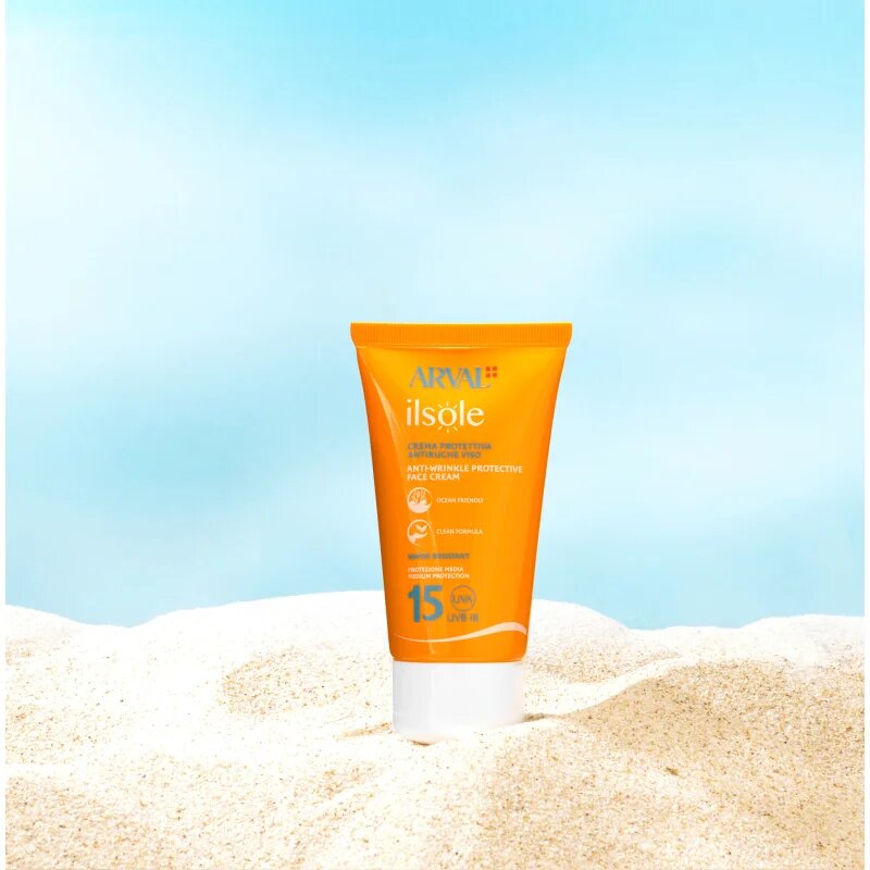 Arval IlSole Anti-wrinkle Protective Face Cream SPF 15 zaščitna krema proti gubam SPF 15 50 ml