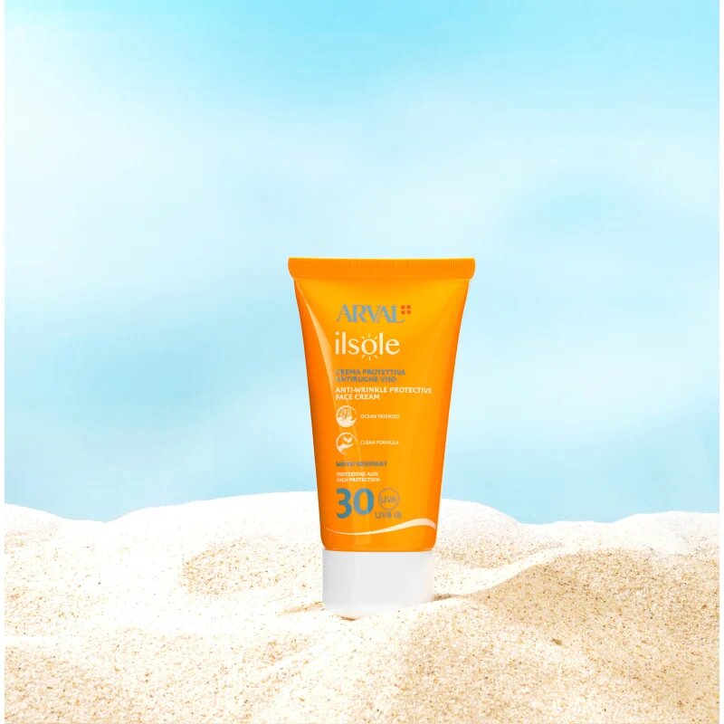 Arval IlSole Anti-wrinkle Protective Face Cream SPF 30 zaščitna krema proti gubam SPF 30 50 ml