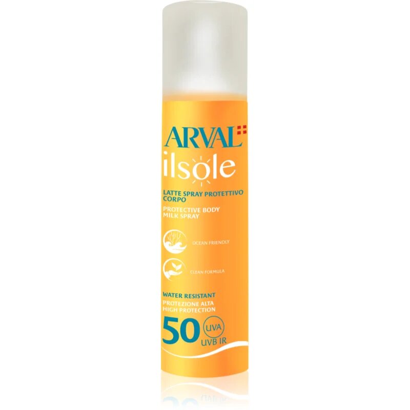 Arval IlSole Protective Body Milk Spray SPF 50 zaščitni losjon za telo v pršilu 200 ml