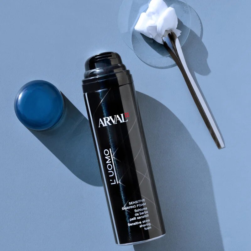 Arval L Uomo Sensitive Shaving Foam pena za britje 250 ml