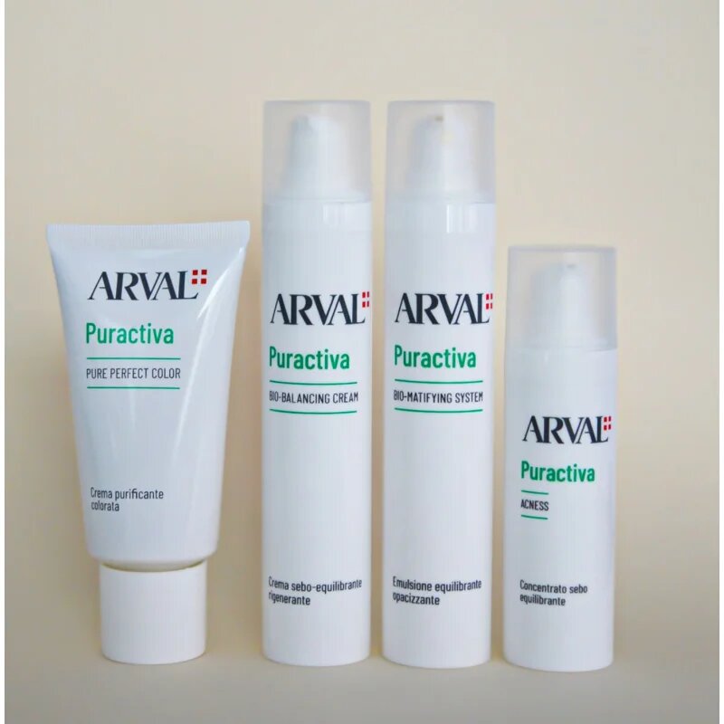 Arval Puractiva Bio-Matifyng System mat emulzija 50 ml