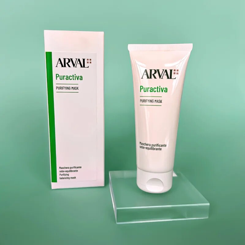 Arval Puractiva Purifyng Mask pomirjajoča maska za obraz 75 ml