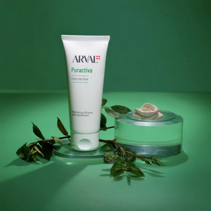 Arval Puractiva Purifyng Mask pomirjajoča maska za obraz 75 ml