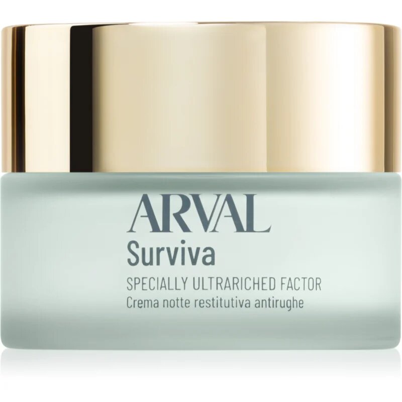 Arval Surviva Specially Ultrariched Factor obnovitvena nočna krema proti gubam 50 ml