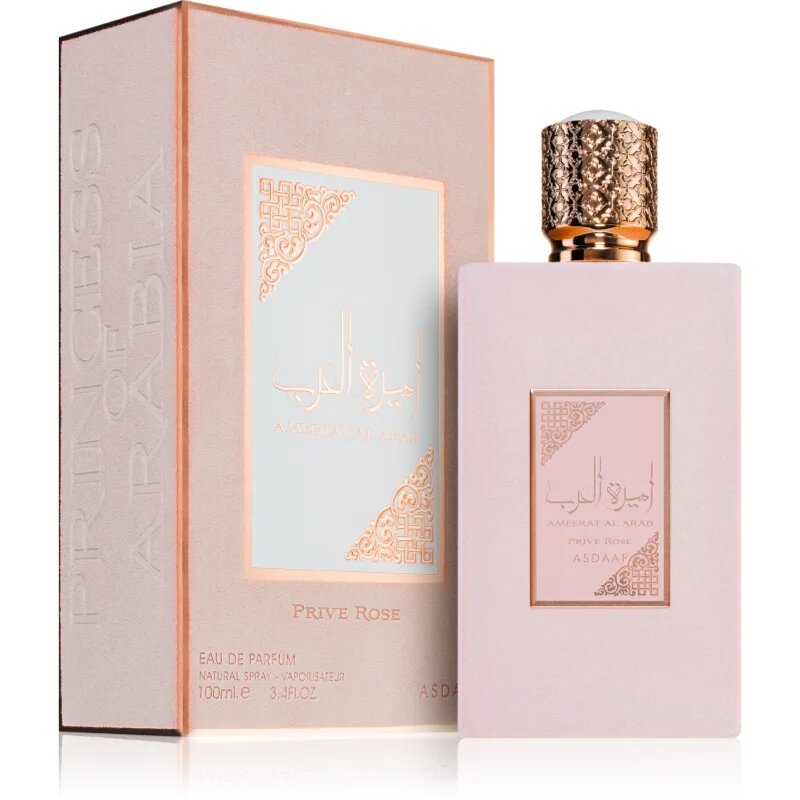 Asdaaf Ameerat Al Arab Prive Rose parfumska voda za ženske 100 ml