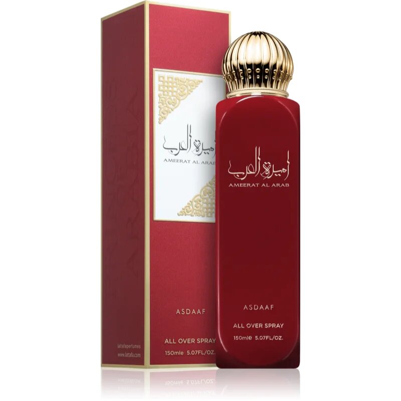 Asdaaf Ameerat Al Arab pršilo za telo za ženske 150 ml