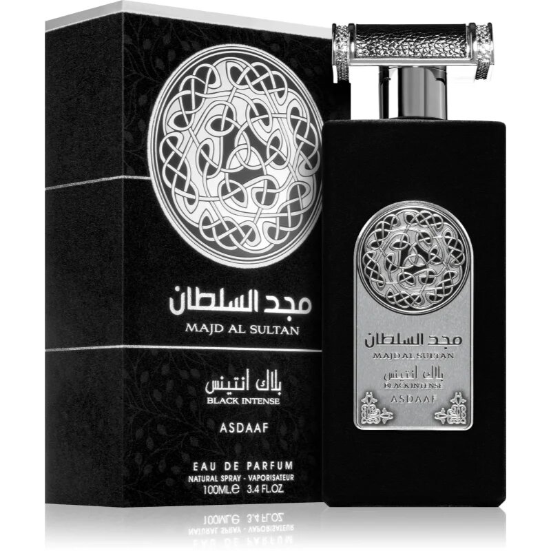 Asdaaf Majd Al Sultan Black Intense parfumska voda uniseks 100 ml
