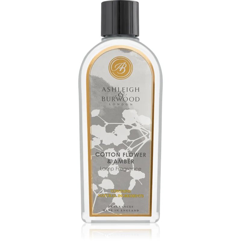 Ashleigh & Burwood London In Bloom Cotton Flower & Amber nadomestno polnilo za katalitično svetilko 500 ml