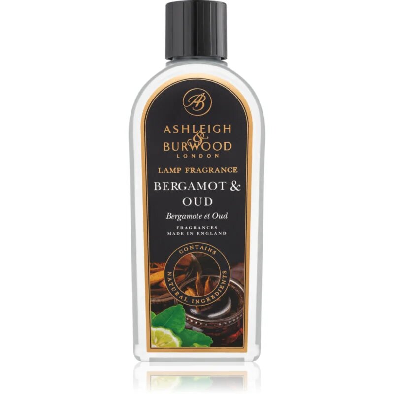 Ashleigh & Burwood London Lamp Fragrance Bergamot & Oud nadomestno polnilo za katalitično svetilko 500 ml
