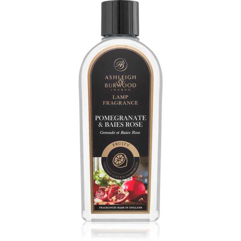 Ashleigh & Burwood London Lamp Fragrance Pomegranate & Baies Rose nadomestno polnilo za katalitično svetilko 500 ml