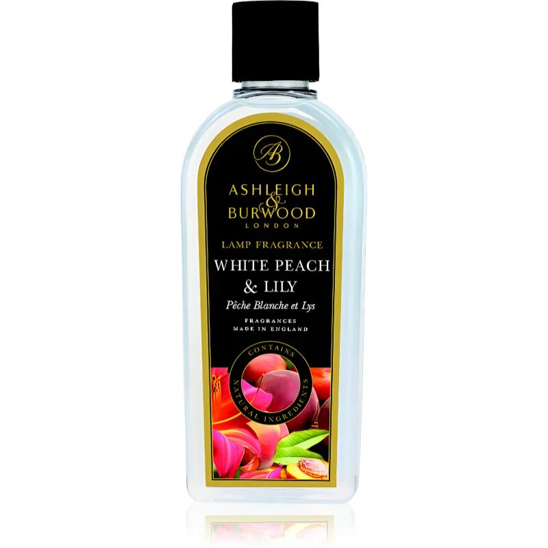 Ashleigh & Burwood London Lamp Fragrance White Peach & Lily nadomestno polnilo za katalitično svetilko 500 ml
