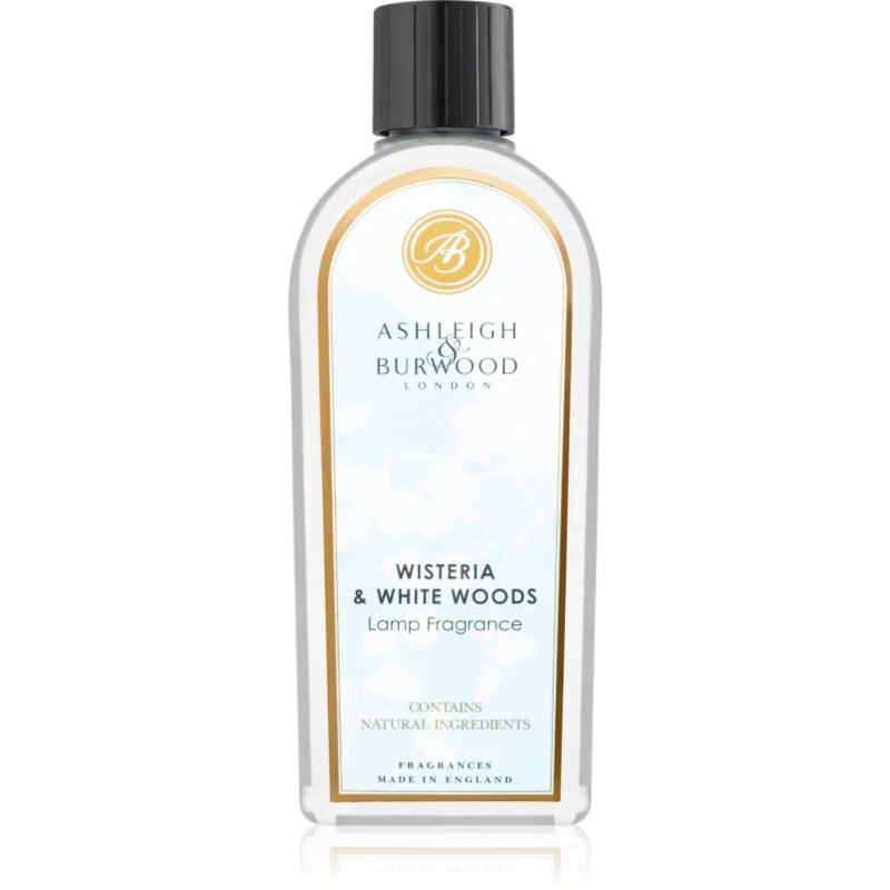 Ashleigh & Burwood London Lamp Fragrance Wisteria & White Woods nadomestno polnilo za katalitično svetilko 500 ml