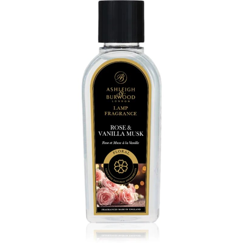 Ashleigh & Burwood London Rose & Vanilla Musk nadomestno polnilo za katalitično svetilko 250 ml