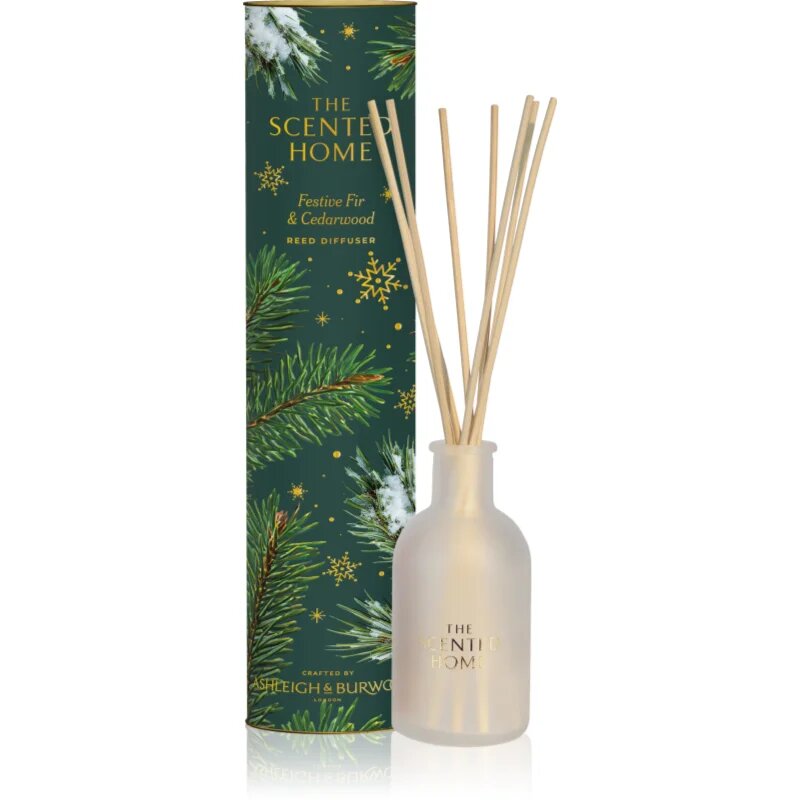 Ashleigh & Burwood London The Scented Home Festive Fir & Cedarwood aroma difuzor s polnilom 150 ml