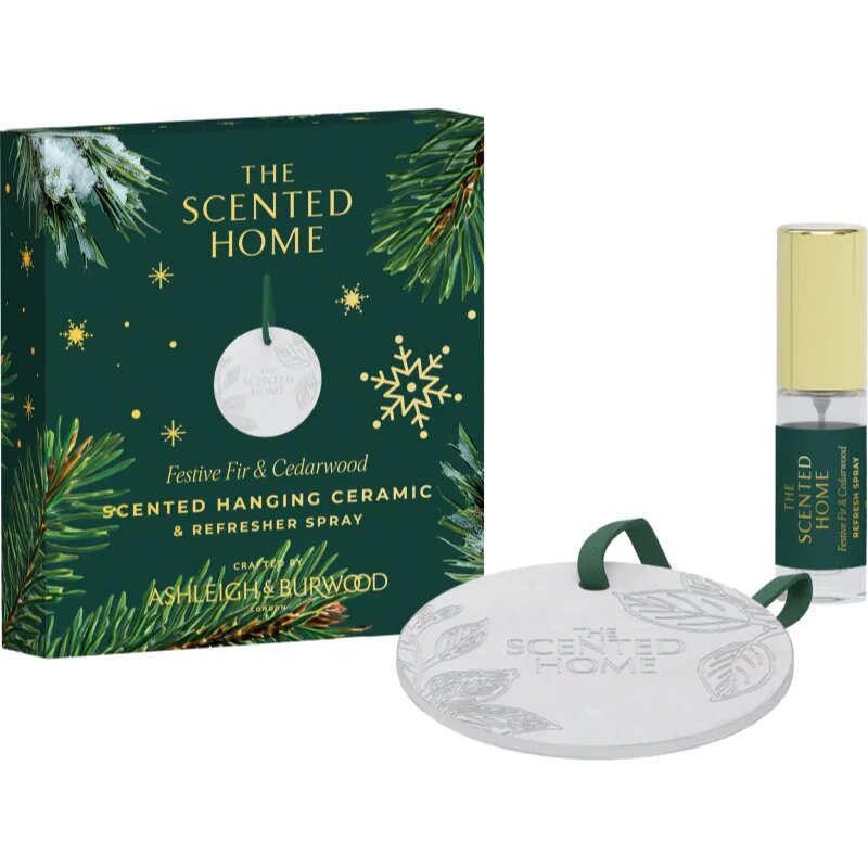 Ashleigh & Burwood London The Scented Home Festive Fir & Cedarwood darilni set 1 kos