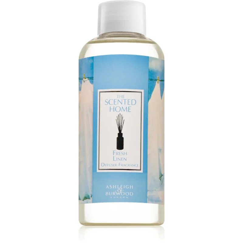 Ashleigh & Burwood London The Scented Home Fresh Linen nadomestno polnilo za aroma difuzor 150 ml