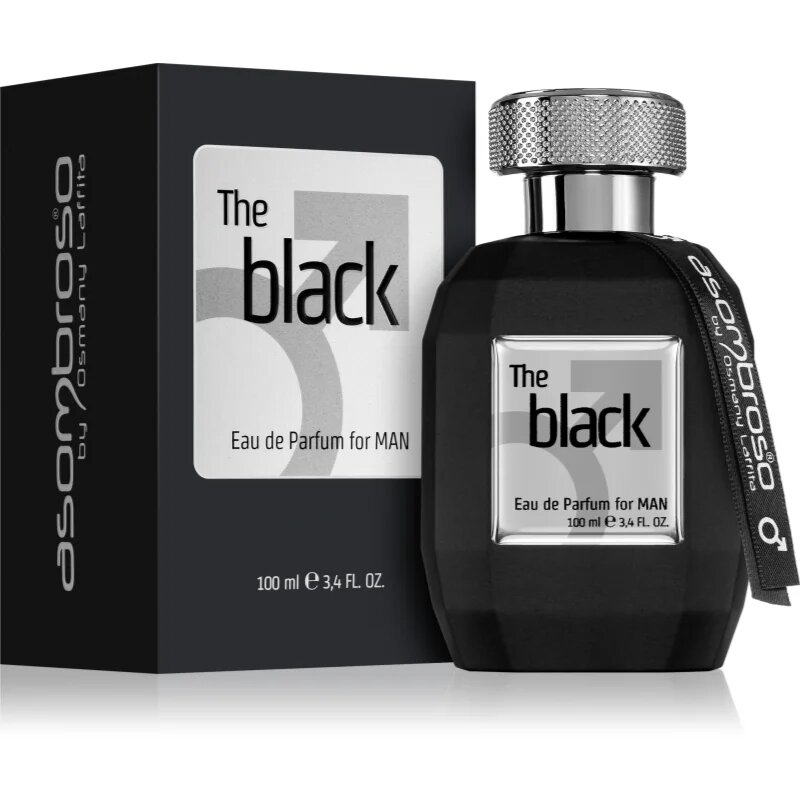 Asombroso by Osmany Laffita The Black for Man parfumska voda za moške 100 ml