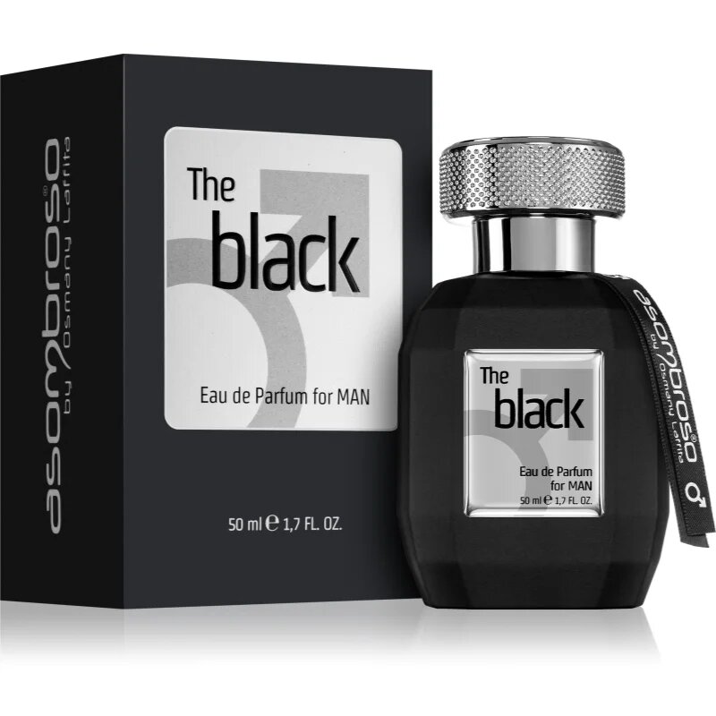 Asombroso by Osmany Laffita The Black for Man parfumska voda za moške 50 ml
