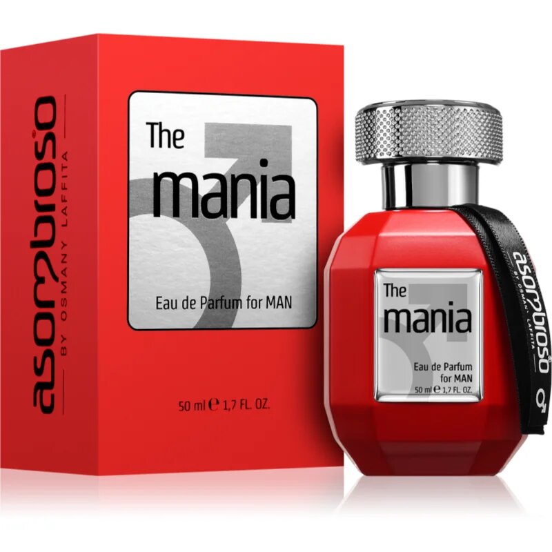 Asombroso by Osmany Laffita The Mania for Man parfumska voda za moške 50 ml