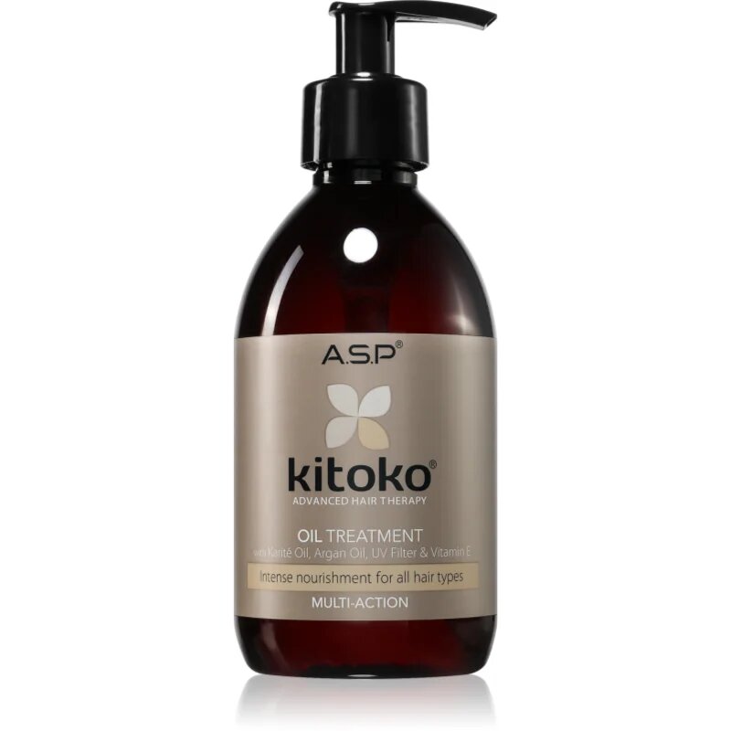 ASP kitoko Oil Treatment intenzivno hranilno olje za vse tipe las 290 ml