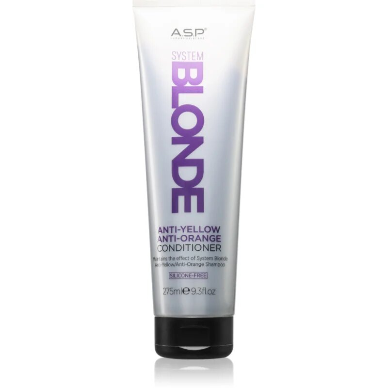 ASP System Blonde Anti-Yellow balzam za blond in sive lase 275 ml