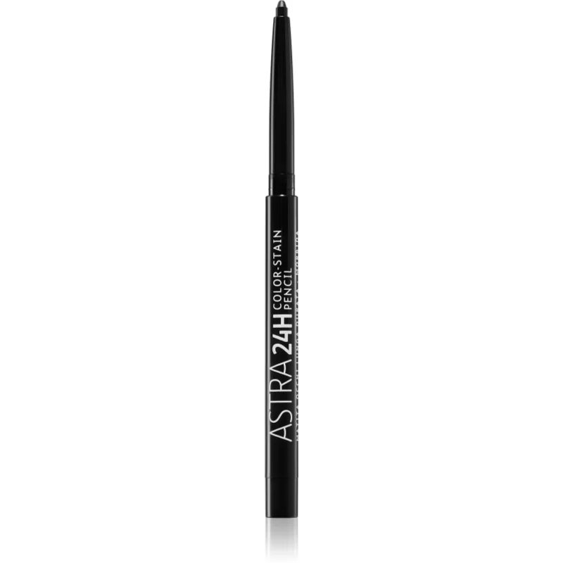 Astra Make-up 24h Color-Stain dolgoobstojni svinčnik za oči odtenek Black 12 g
