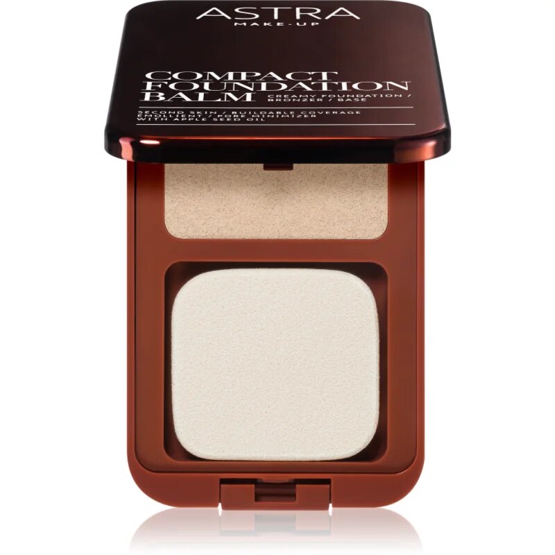 Astra Make-up Compact Foundation Balm kremni kompaktni make-up odtenek 01 Fair 7.5 g