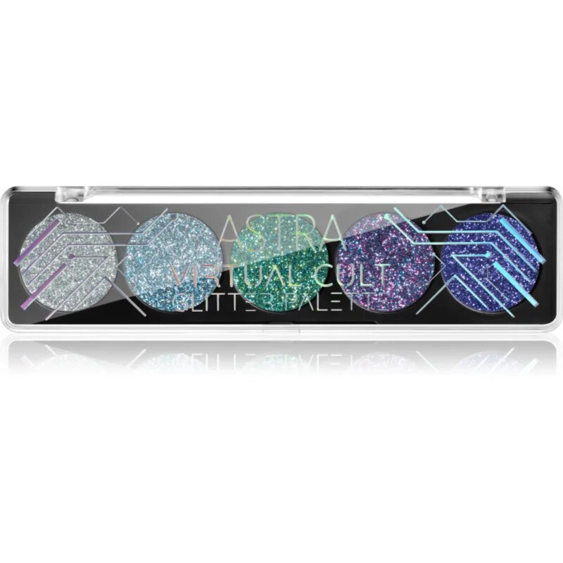 Astra Make-up Virtual Cult paleta senčil za oči odtenek 03 Binoic Mermaid 4 g
