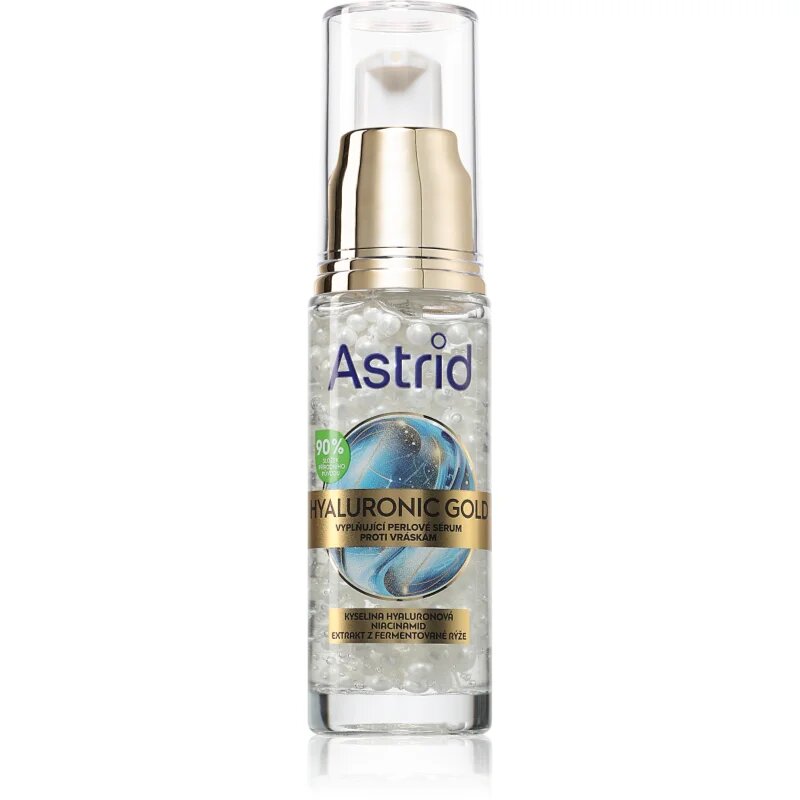 Astrid Hyaluronic Gold serum za obraz proti gubam 30 ml
