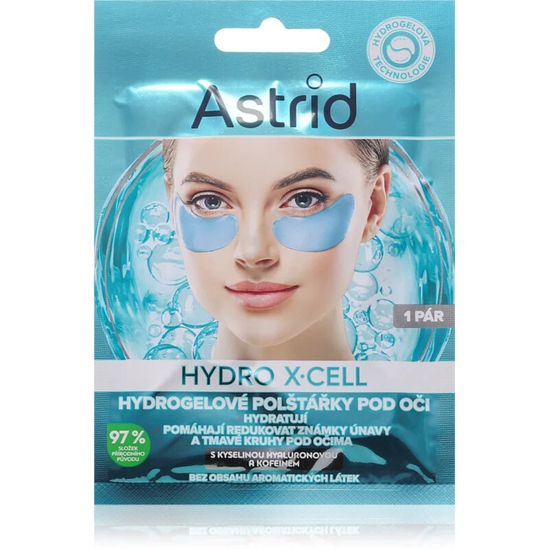 Astrid Hydro X-Cell hidrogel blazinice proti podočnjakom 1 par