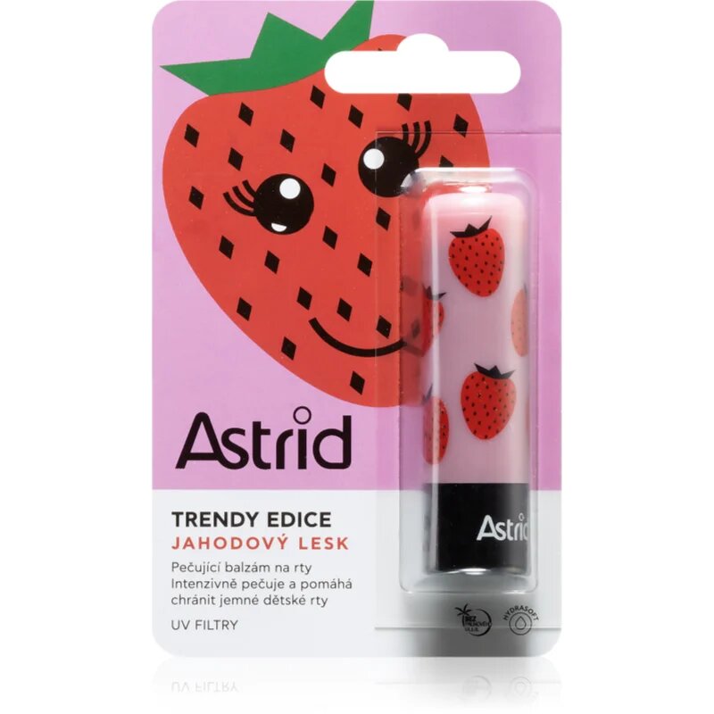 Astrid Lip Care balzam za ustnice z jagodnim okusom za otroke 4.8 g