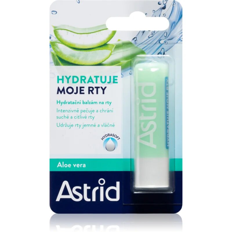 Astrid Lip Care vlažilni balzam za ustnice z aloe vero 4.8 g