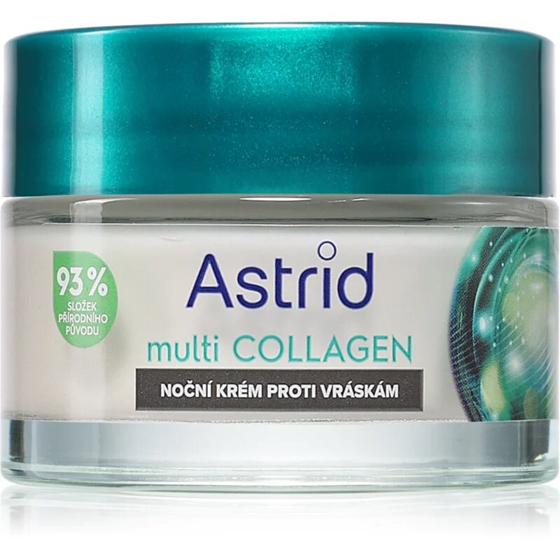 Astrid Multicollagen nočna krema proti gubam 50 ml