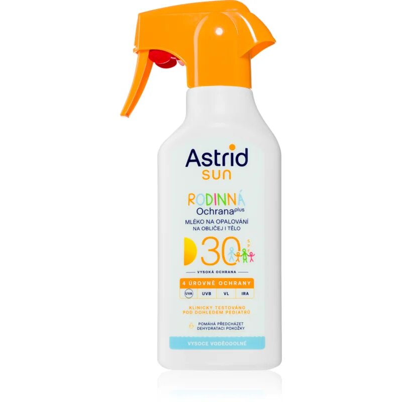 Astrid Sun losjon za sončenje v pršilu SPF 30 270 ml