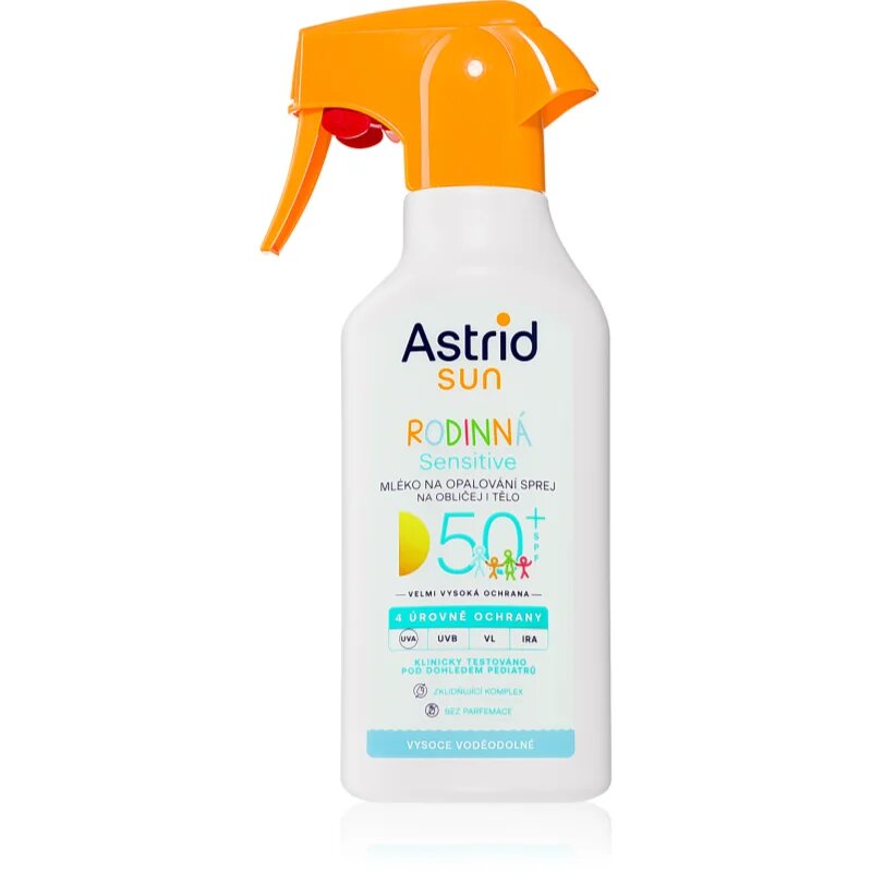 Astrid Sun losjon za sončenje za vse tipe kože 270 ml