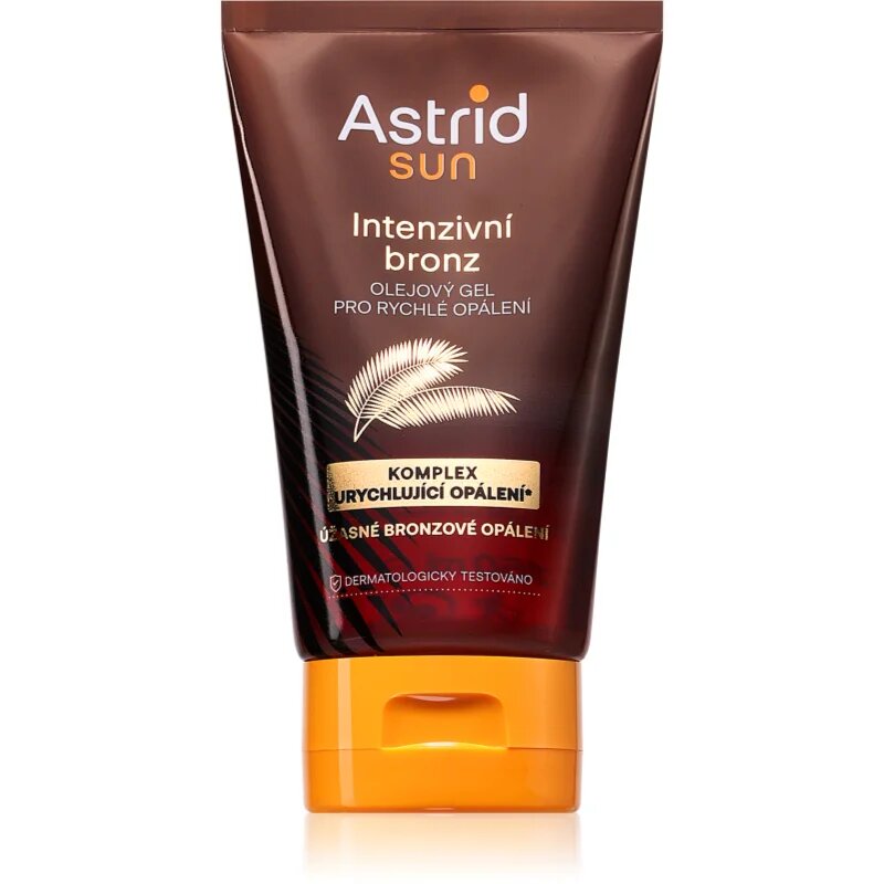 Astrid Sun oljasti gel za pospešitev in podaljšanje obstojnosti porjavele kože 150 ml