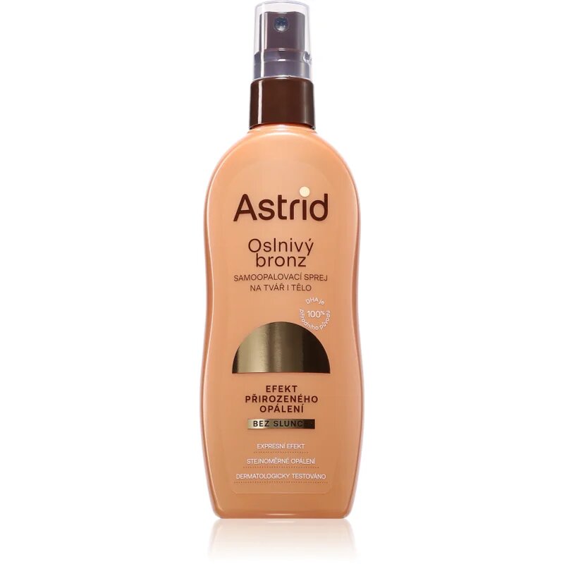 Astrid Sun samoporjavitveno pršilo za telo in obraz 150 ml