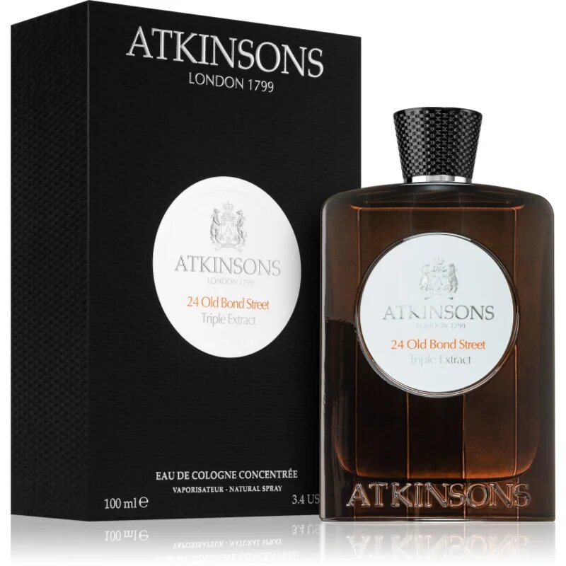 Atkinsons 24 Old Bond Street Triple Extract kolonjska voda uniseks 100 ml