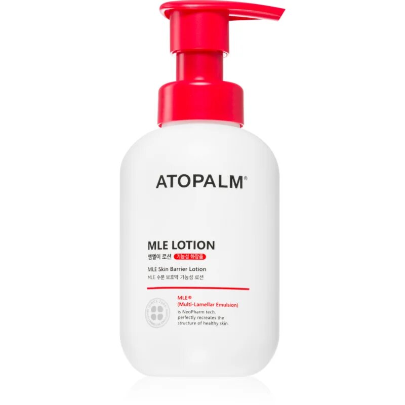 ATOPALM MLE lahki vlažilni in hranilni losjon za telo za občutljivo kožo 200 ml