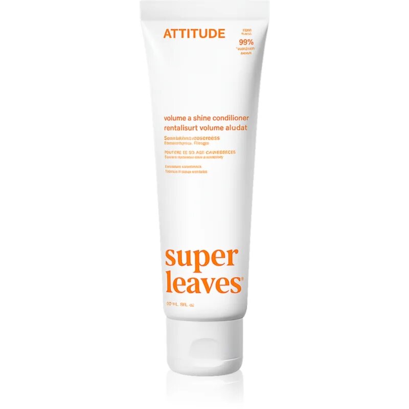 Attitude Super Leaves Shine and Volume Conditioner balzam za volumen in sijaj 240 ml