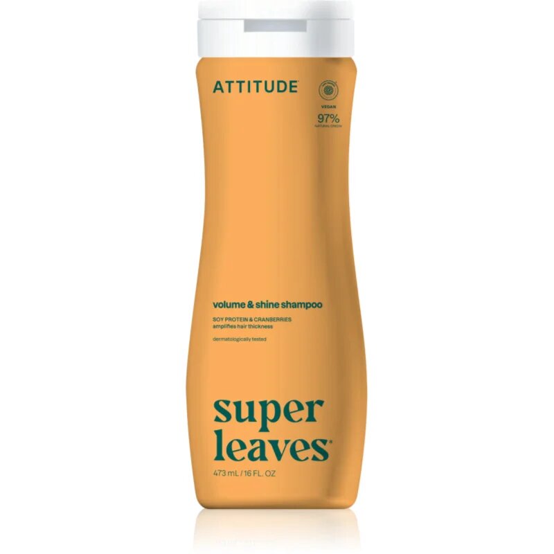 Attitude Super Leaves Volume & Shine šampon za volumen in sijaj 473 ml