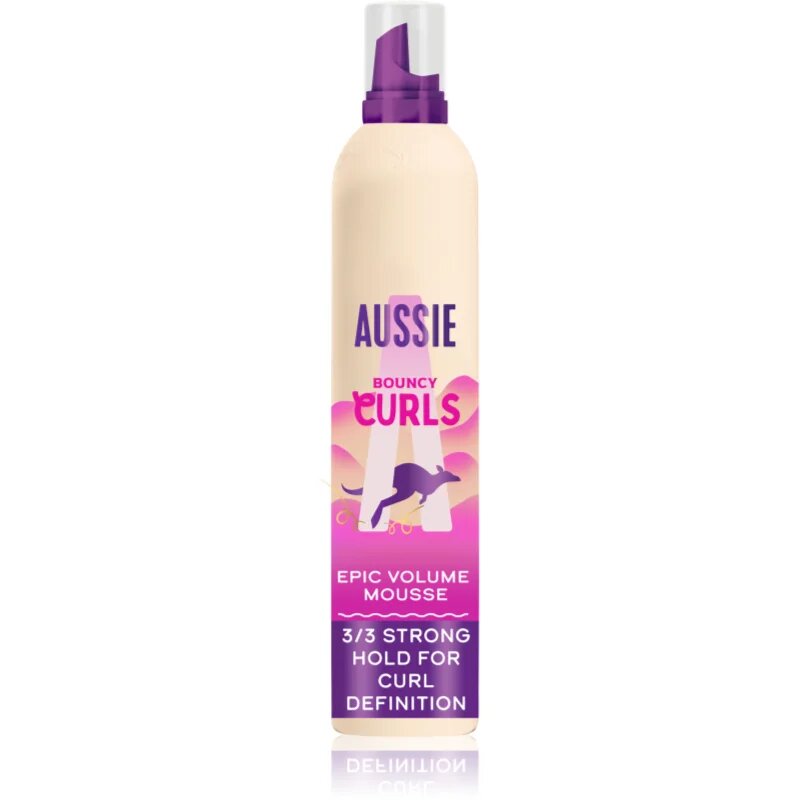 Aussie Bouncy Curls Epic Volume penasti utrjevalec za lase za kodraste lase 200 ml