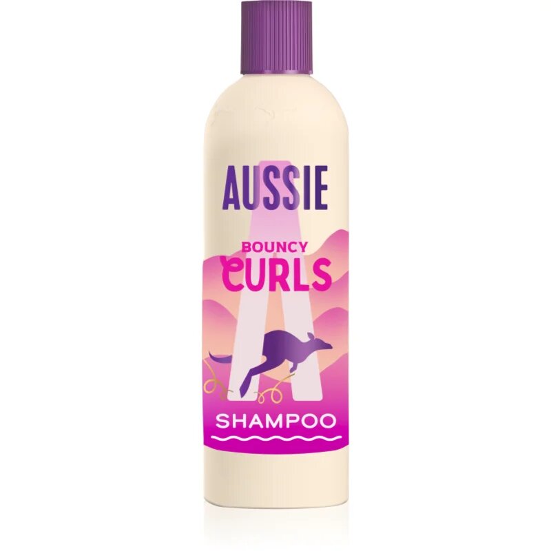 Aussie Bouncy Curls intenzivno vlažilni šampon za valovite in kodraste lase 300 ml