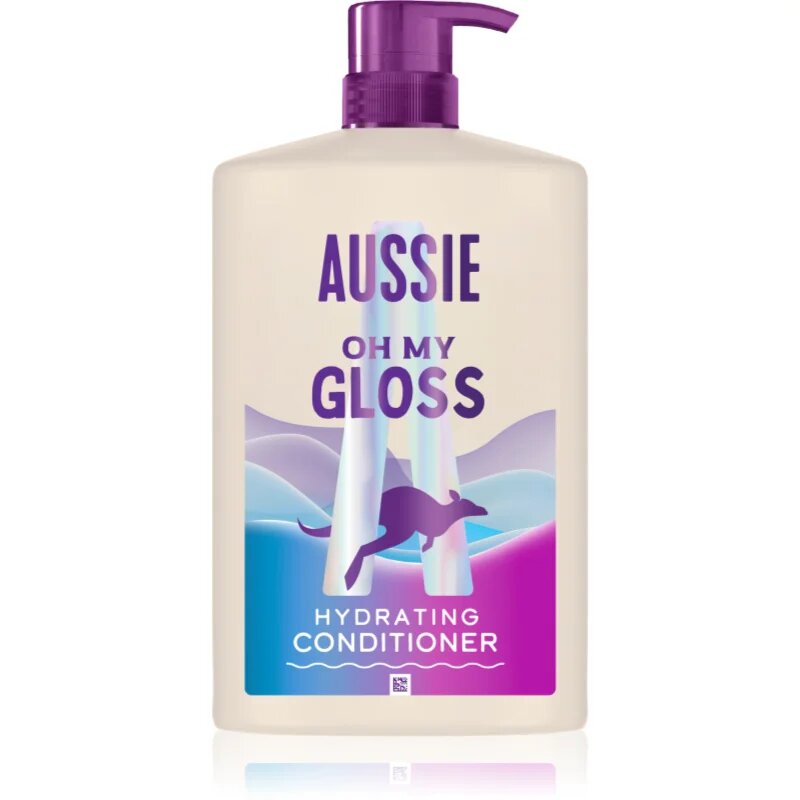 Aussie Oh My Gloss Hydrating Conditioner posvetlitveni in vlažilni balzam 1000 ml